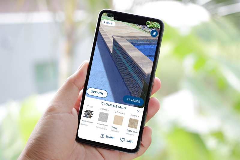 National Pool Tile — NPT Backyard | Design your pool, see it in AR