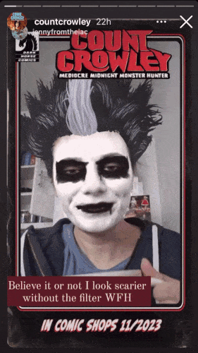Count Crowley | AR Facefilter — image 1